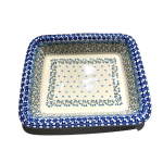 854 Bunzlau Rechthoekige schaal XXL 1821X Rechthoekige schalen zonder oor 854 Bunzlau Rechthoekige schaal XXL 1821X Rechthoekige schalen zonder oor